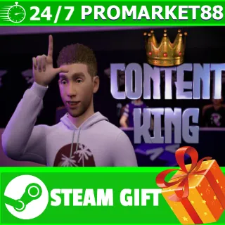 Купить ️ВСЕ СТРАНЫ+РОССИЯ Content King STEAM GIFT