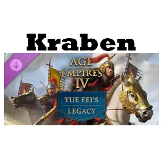 Купить Age of Empires IV: Yue Fei's Legacy DLC steam Россия\мир дополнение
