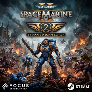 Купить Warhammer 40,000: Space Marine 2 - 2-Year Anniversary Edition (Steam Ключ)