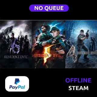 Купить Resident Evil 4 + 5 + 6 | STEAM | PAYPAL