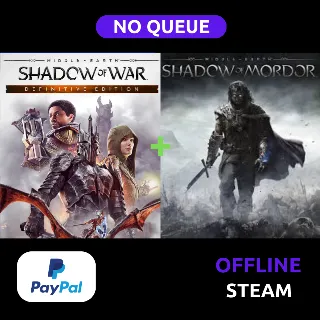 Купить Middle-earth: Shadow of War + Shadow of Mordor | STEAM | PAYPAL