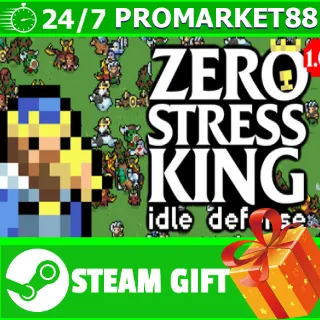 Купить ️ВСЕ СТРАНЫ+РОССИЯ️ Zero Stress King: Idle Defense