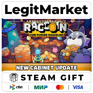 Купить RACCOIN: Coin Pusher Roguelike / Steam АВТО / РУ + МИР