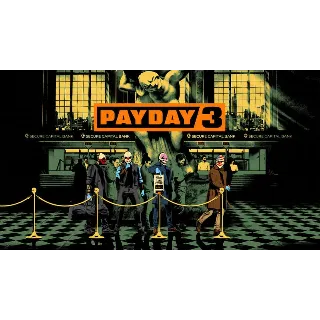 Купить PAYDAY 3 [ОONLINE STEAM] Полный доступ