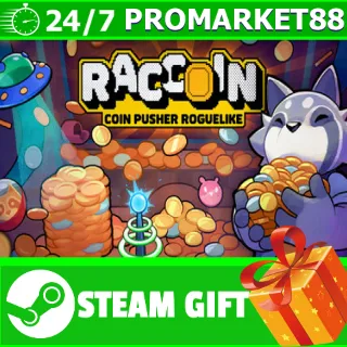 Купить ️ВСЕ СТРАНЫ+РОССИЯ️ RACCOIN: Coin Pusher Roguelike