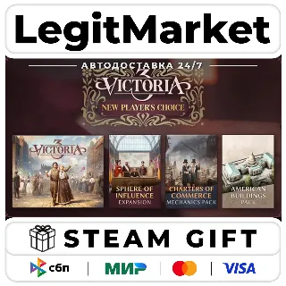 Купить Victoria 3 : New Player's Choice / Steam АВТО / РУ + МИР