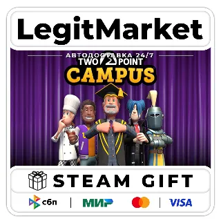 Купить Two Point Campus / Steam АВТО / РУ + МИР