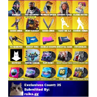 Купить Автовыдача • FN (Все Платформы) • 202 скина + 1250 VB • Полный доступ