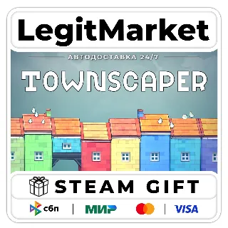 Купить Townscaper / Steam АВТО / РУ + МИР