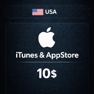 Купить 🍎 Подарочная карта Apple iTunes (USA) 10$