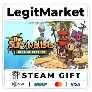 Купить The Survivalists Deluxe Edition / Steam АВТО / РУ + МИР