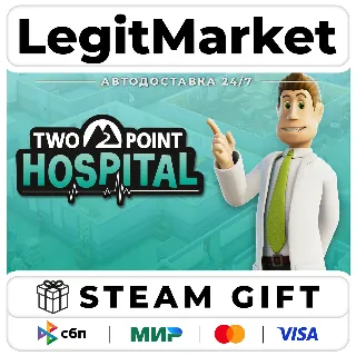 Купить Two Point Hospital / Steam АВТО / РУ + МИР