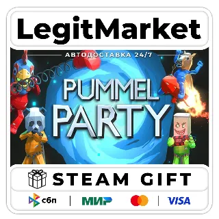 Купить Pummel Party / Steam АВТО / РУ + МИР