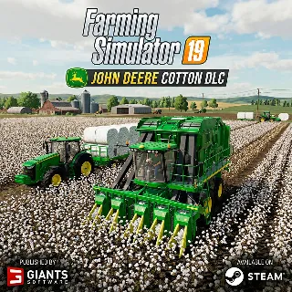 Купить Farming Simulator 19 - John Deere Cotton DLC (Steam Ключ)
