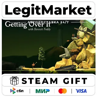 Купить Getting Over It with Bennett Foddy / Steam АВТО / РУ + МИР