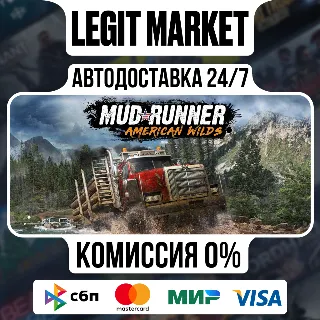 Купить MudRunner American Wilds Edition / Steam АВТО / РУ + МИР