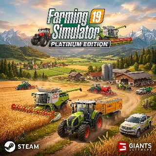 Купить Farming Simulator 19 Platinum Edition (Steam Ключ)