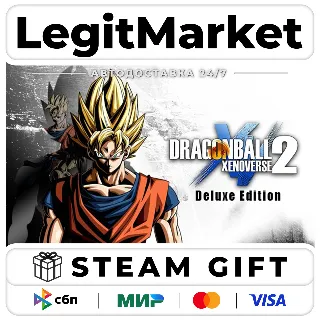 Купить DRAGON BALL XENOVERSE 2 Deluxe Edition / Steam АВТО / РУ + МИР
