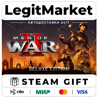 Купить Men of War II Deluxe Edition / Steam АВТО / РУ + МИР