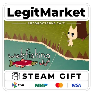Купить WEBFISHING / Steam АВТО / РУ + МИР
