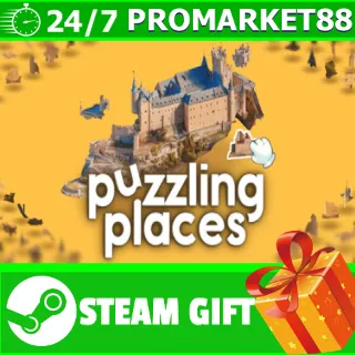 Купить ️ВСЕ СТРАНЫ+РОССИЯ️ Puzzling Places - 3D Jigsaw Sim