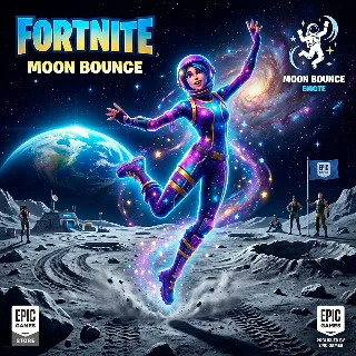 Купить Fortnite Moon Bounce Emote (Epic Games Ключ)