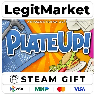 Купить PlateUp! / Steam АВТО / РУ + МИР