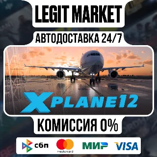Купить X-Plane 12 / Steam АВТО / РУ + МИР
