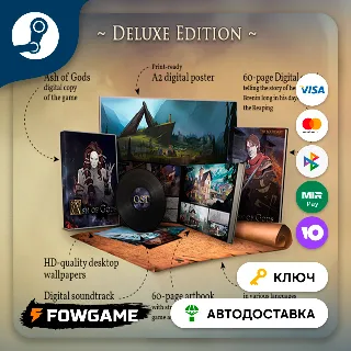 Купить 🔵 Ash of Gods - Digital Art Collection DLC (Весь мир) 🔑 КЛЮЧ STEAM