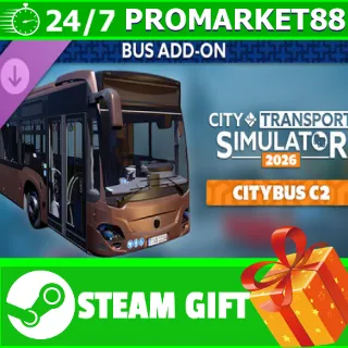 Купить ️ВСЕ СТРАНЫ+РОССИЯ️ CTS 2026 - Bus DLC: Citybus C2