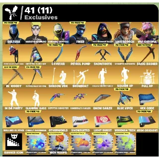 Купить FN ( все платформы) | 242 скина (42 платных) | 400 VB | Полный доступ