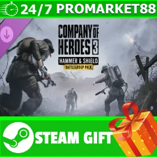 Купить ️Company of Heroes 3: Hammer  Shield Battlegroup DLC