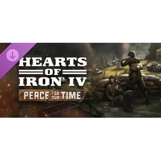 Купить Hearts of Iron IV: Peace for our Time steam DLC дополнение Россия\Мир