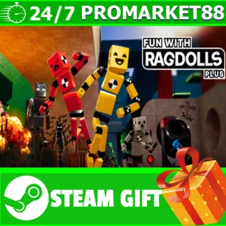 Купить ️ВСЕ СТРАНЫ+РОССИЯ Fun with Ragdolls Plus STEAM GIFT