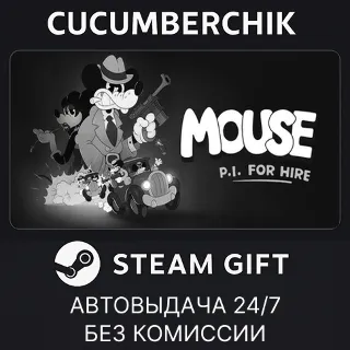 Купить MOUSE: P.I. For Hire Digital Deluxe Edition ✅ STEAM GIFT AUTO ✅ RU+МИР