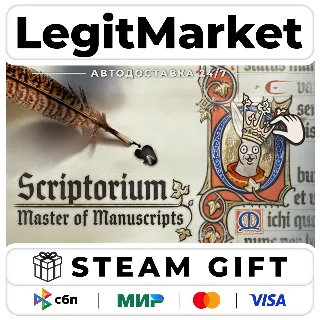 Купить Scriptorium: Master of Manuscripts / Steam АВТО / РУ + МИР