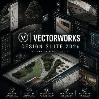 Купить Vectorworks Design Suite 2026 Edu | PC / Mac | 1 год