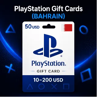 Купить PlayStation Gift Cards Bahrain (BH) (USD) 10–200$ | Коды пополнения PSN