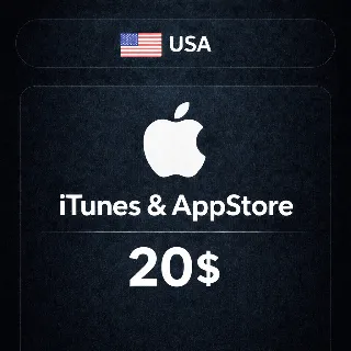 Купить 🍎 Подарочная карта Apple iTunes (USA) 20$