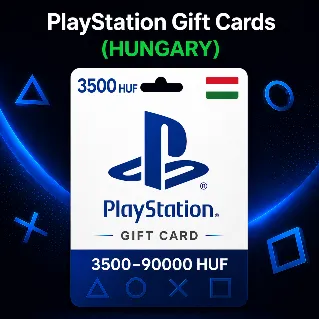 Купить PlayStation Gift Cards Венгрия (HU) 3500–90000 HUF | Коды пополнения PSN