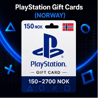 Купить PlayStation Gift Cards Норвегия (NO) 150–2700 NOK | Коды пополнения PSN