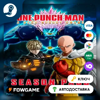 Купить 🔵 ONE PUNCH MAN: A HERO NOBODY KNOWS - Character Pass DLC (РУ+СНГ) 🔑 КЛЮЧ STEAM
