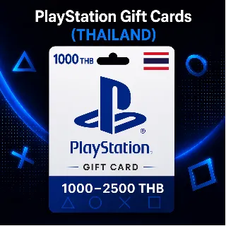 Купить PlayStation Gift Cards Таиланд (TH) 1000–2500 THB | Коды пополнения PSN