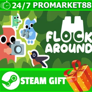 Купить ️ВСЕ СТРАНЫ+РОССИЯ Flock Around STEAM GIFT