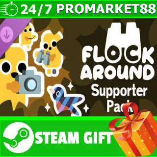 Купить ️ВСЕ СТРАНЫ+РОССИЯ️ Flock Around Supporter Pack STEAM