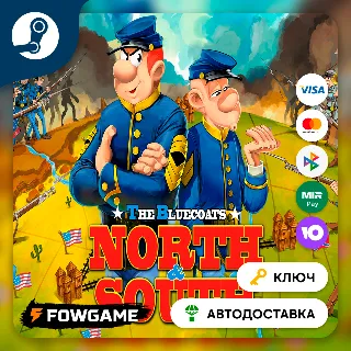 Купить 🔵 The Bluecoats: North  South (РУ+СНГ) 🔑 КЛЮЧ STEAM