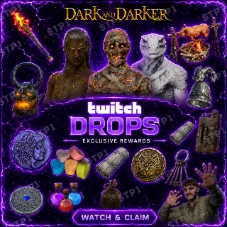 Купить Dark and Darker: скин «Опалённая мумия-нежить-эльф-демон с фонарём» (Twitch-дроп)