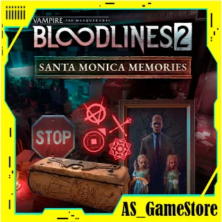 Купить ⚫ ️Vampire: The Masquerade - Bloodlines 2 - Santa Monica Memories | ПК Epic Games EGS