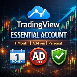 Купить 🎯 TradingView Essential Аккаунт | 1 Месяц | Без Рекламы | Личный