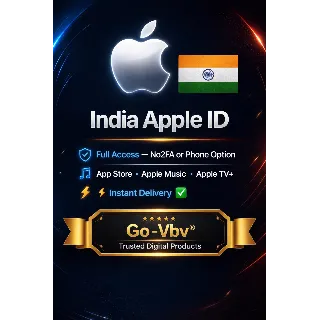 Купить 🇮🇳 Индийский Apple ID – Полный доступ ✨ Мгновенная доставка 🔑 Безопасность и редак